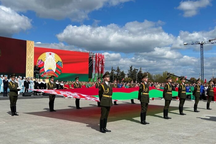 Торжественный ритуал чествования символов Беларуси