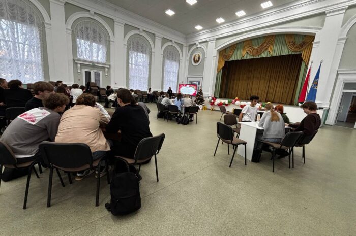 Новогодний квиз в Минском политехническом колледже